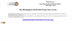 Desktop Screenshot of mediahub.co.uk