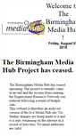 Mobile Screenshot of mediahub.co.uk