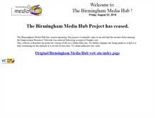 Tablet Screenshot of mediahub.co.uk